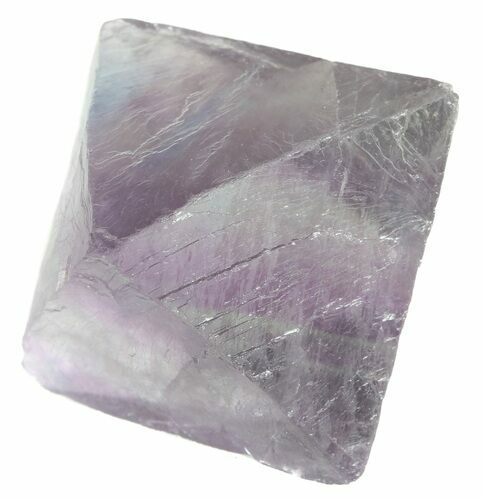 Fluorite Octahedral Crystal - Purple/Green #48432
